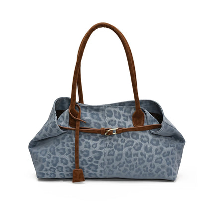 Leopard PU Leather Shoulder Bags