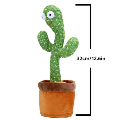 Dancing Talking Cactus Plush Toy With Music