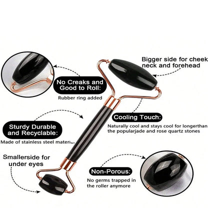Ice Face Roller Skincare Set