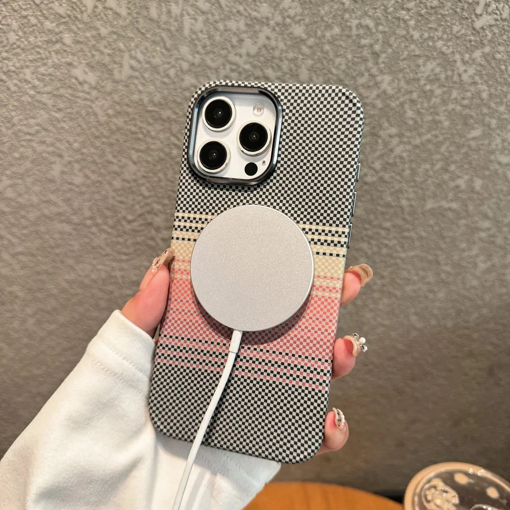 Carbon Fiber MagSafe iPhone Case – iPhone 17 / 16 / 15 / 14 / 13 / 12 Series