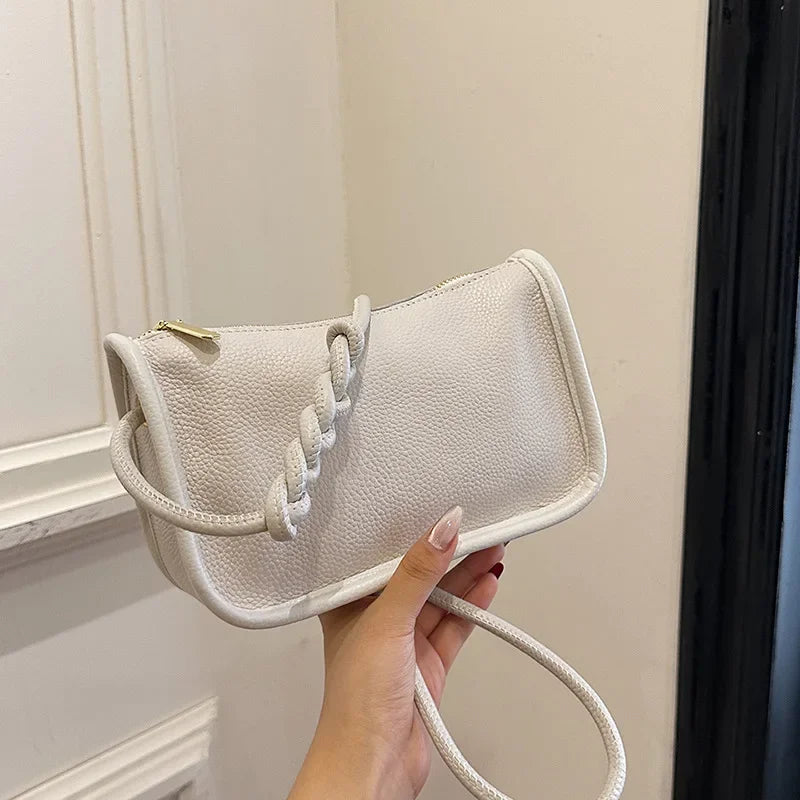 Real Cowhide Genuine Leather Sac Fashion Women Crossbody Bags