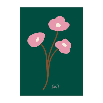Minimalist Botanical Leaf Art Poster – Matisse-Inspired Wall Decor