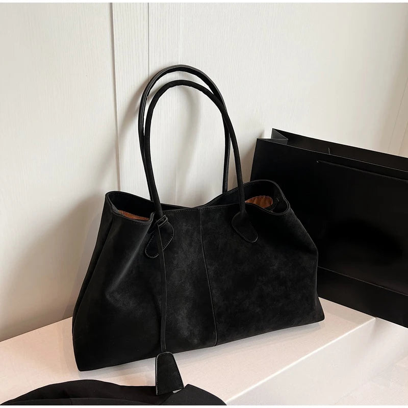 Vintage Casual Tote Bag New Large-capacity Handbag