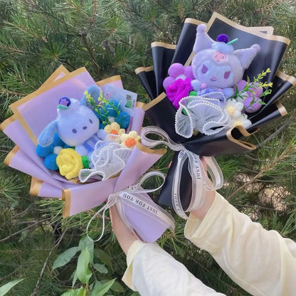 Sanrio Plush Flower Bouquet Gift