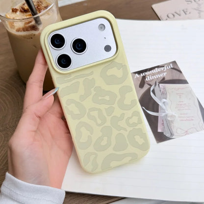 Liquid Silicone Leopard Print iPhone Case – iPhone 11 to 17 Series