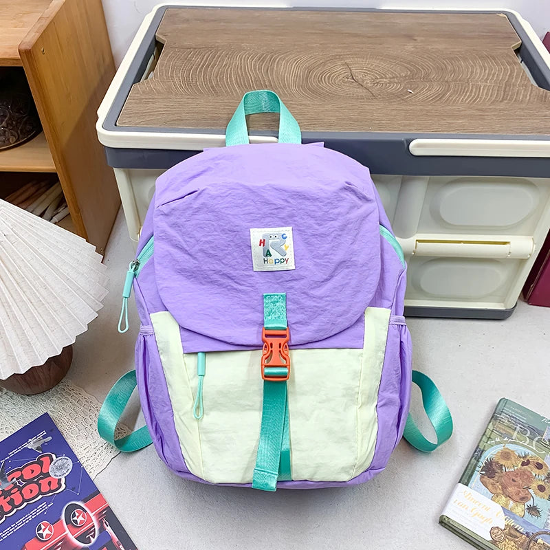 Large Canvas Backpack for Teen Girls – School & Travel Daypack