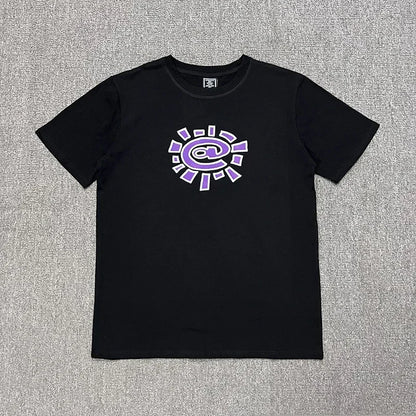Sun Print Graphic T-Shirt – Casual Cotton Tee for Men & Women
