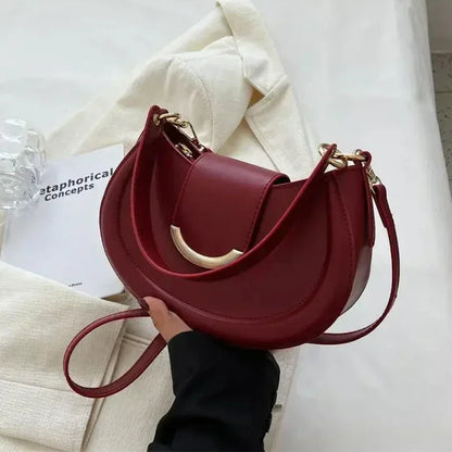 Armpit Shoulder Side Bags for Women Designer Trend Leather