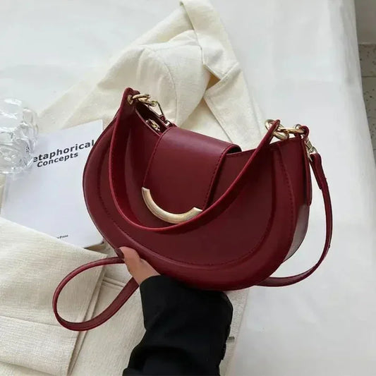 Armpit Shoulder Side Bags for Women Designer Trend Leather