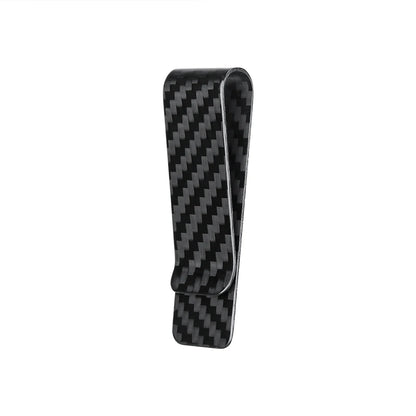 Carbon Fiber Front Pocket Wallet – Slim Money Clip for Men & Women