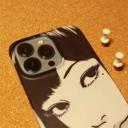 Junji Ito Tomie Horror iPhone Case – Manga Art Cover