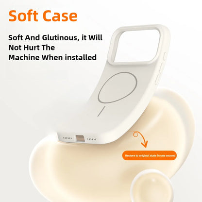 MagSafe Liquid Silicone iPhone Case for iPhone 12–17 Series