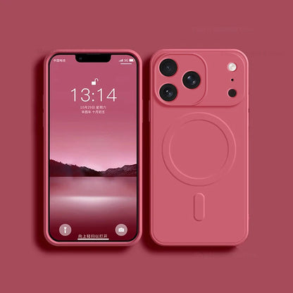 MagSafe Magnetic Liquid Silicone iPhone Case – iPhone 11 to 17 Series