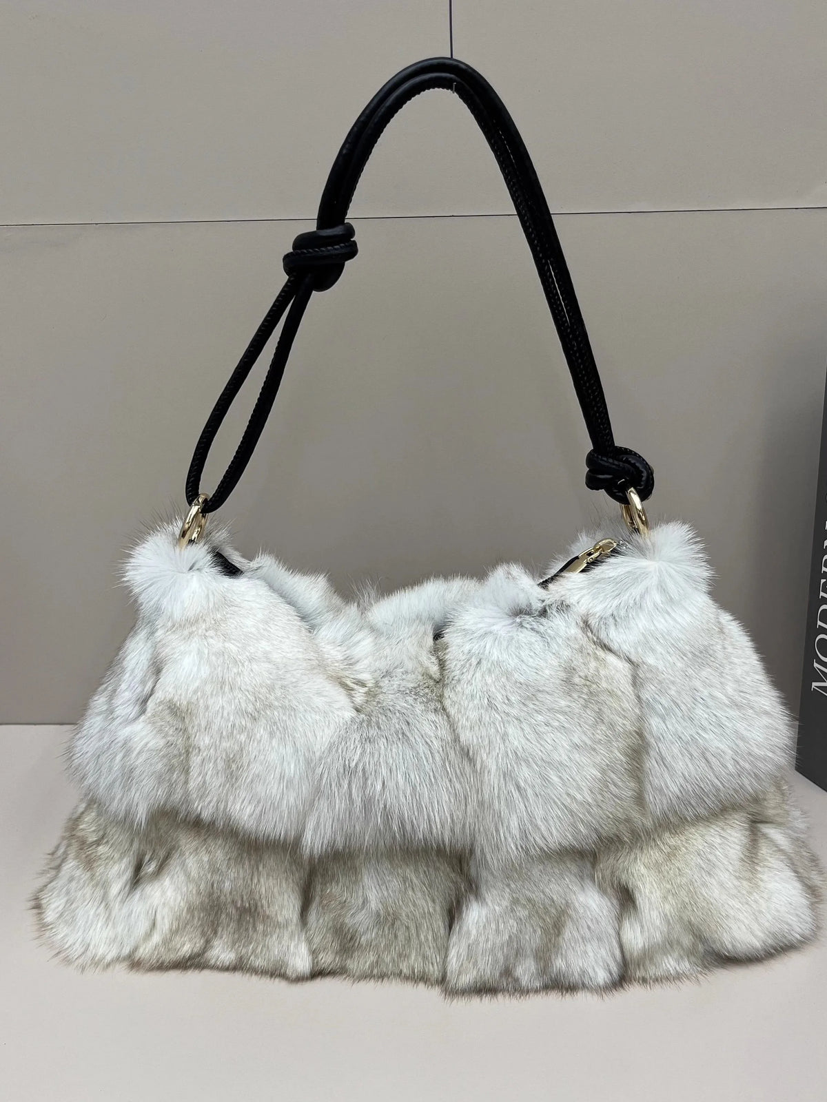 Fluffy Fur Shoulder Bag for Women – Luxury Handbag & Purse