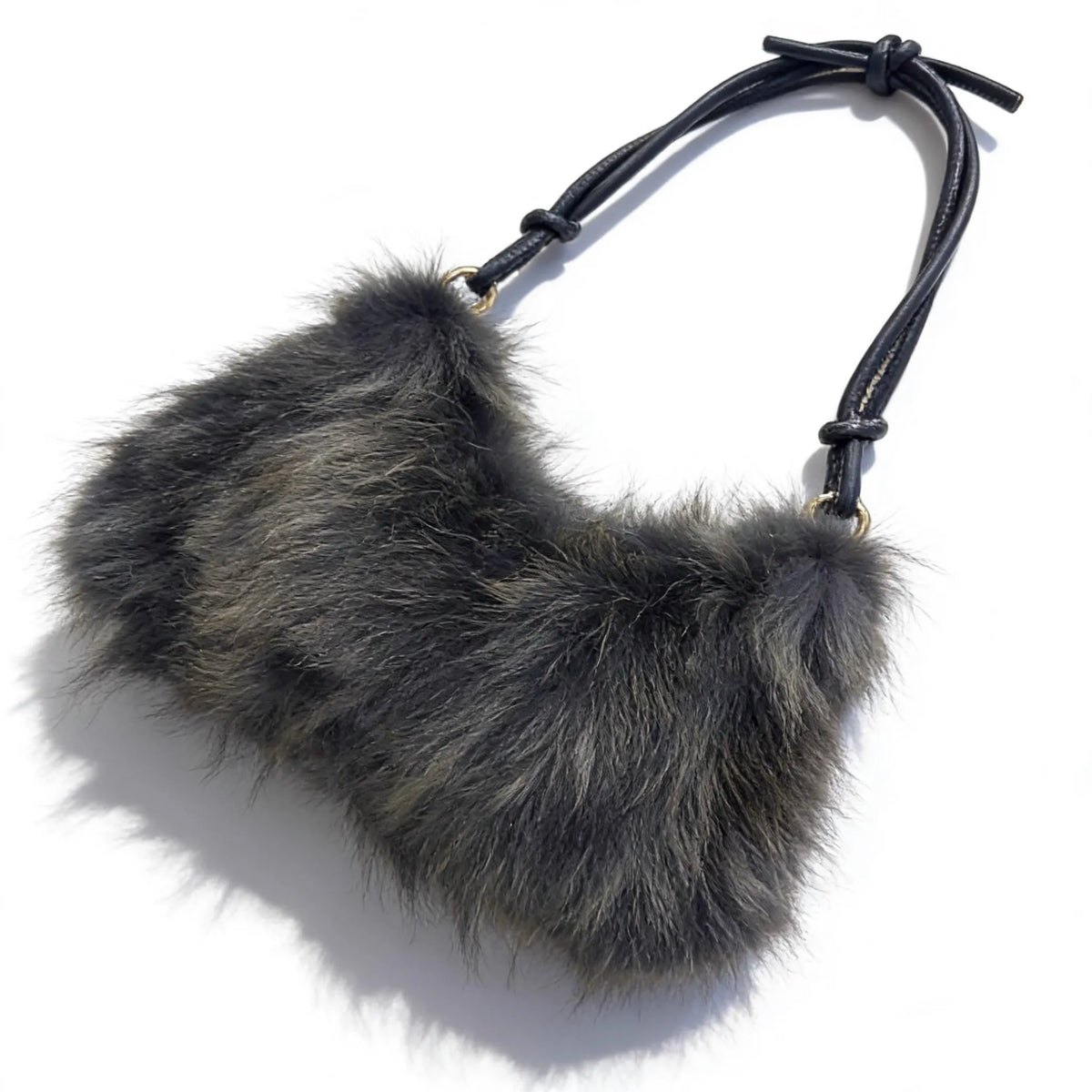 Fluffy Fur Shoulder Bag for Women – Luxury Handbag & Purse