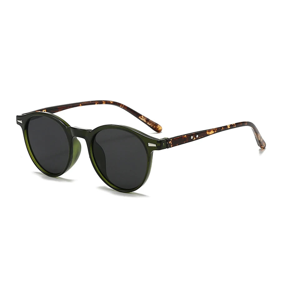 Round Retro Sunglasses for Women – Vintage Punk Designer Shades