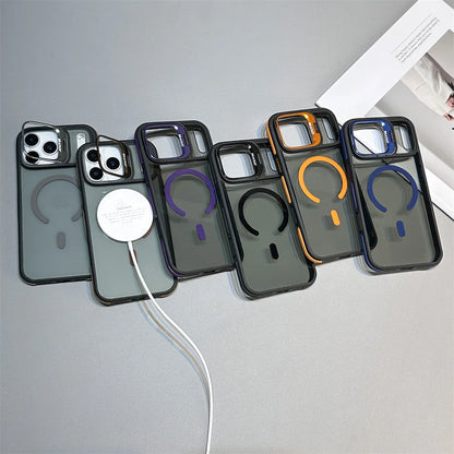 MagSafe Magnetic Kickstand Case for iPhone 11–17 Pro Max Air
