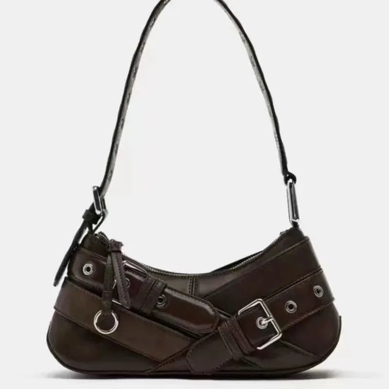 Vintage Black Underarm Bag