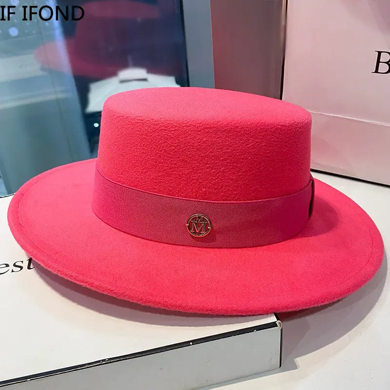 Fedora Hat – Elegant Felt Jazz Cap for Women & Men