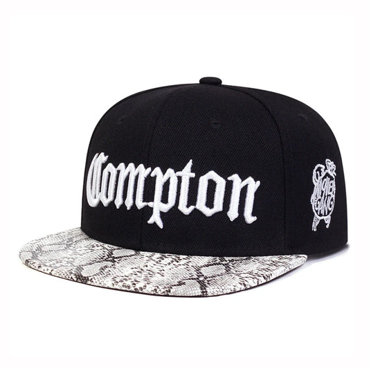 Compton Snapback Cap – Hip Hop Embroidery Baseball Hat