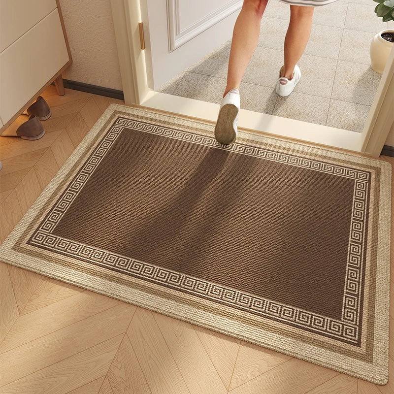 Loop Pile Entryway Rug – Waterproof Non-Slip Floor Mat for Home