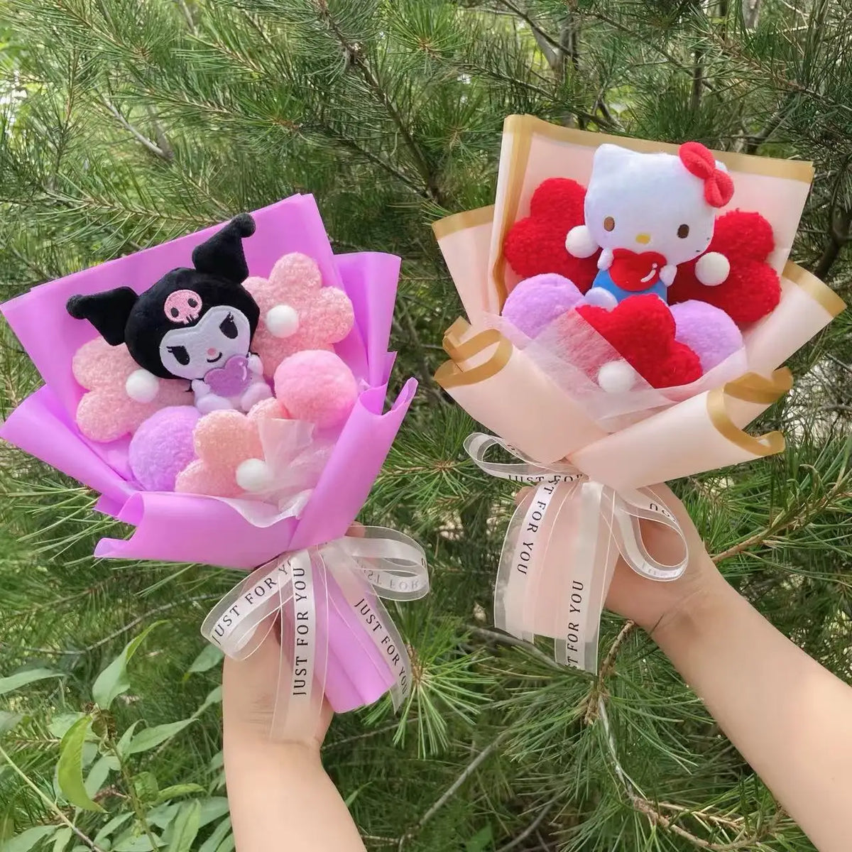 Sanrio Plush Flower Bouquet Gift