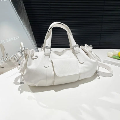 PU Leather Pillow Shoulder Bag – Women's Korean Crossbody Handbag