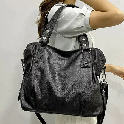 Women's Retro Roomy Shoulder Bag Female Luxury