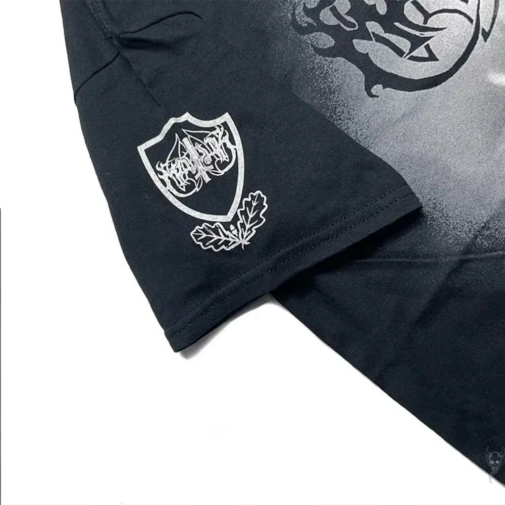 Marduk Panzer Division Marduk 1999 T-Shirt – Black Metal Band Tee