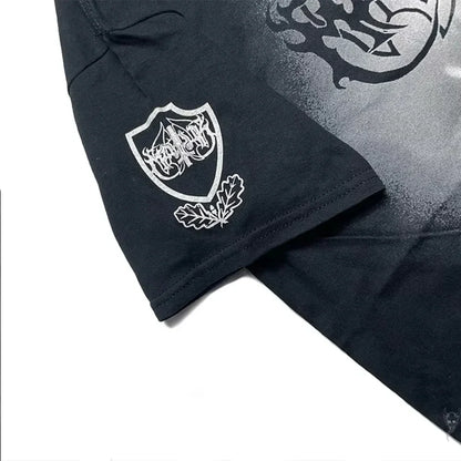 Marduk Panzer Division Marduk 1999 T-Shirt – Black Metal Band Tee