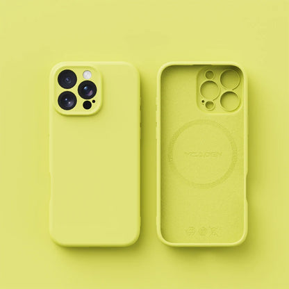 Magnetic MagSafe Liquid Silicone iPhone Case – 12 to 17 Series