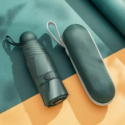 Mini Capsule Umbrella With UV Protection