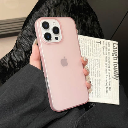 Matte Candy Transparent iPhone Case – iPhone 17 / 16 / 15 / 14 / 13 / 12 / 11 / XR / XS Max