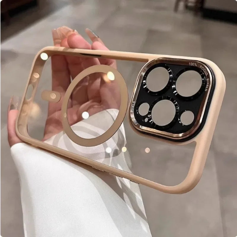 Magnetic MagSafe Bumper Case for iPhone 16 15 14 13 12 11 Pro Max