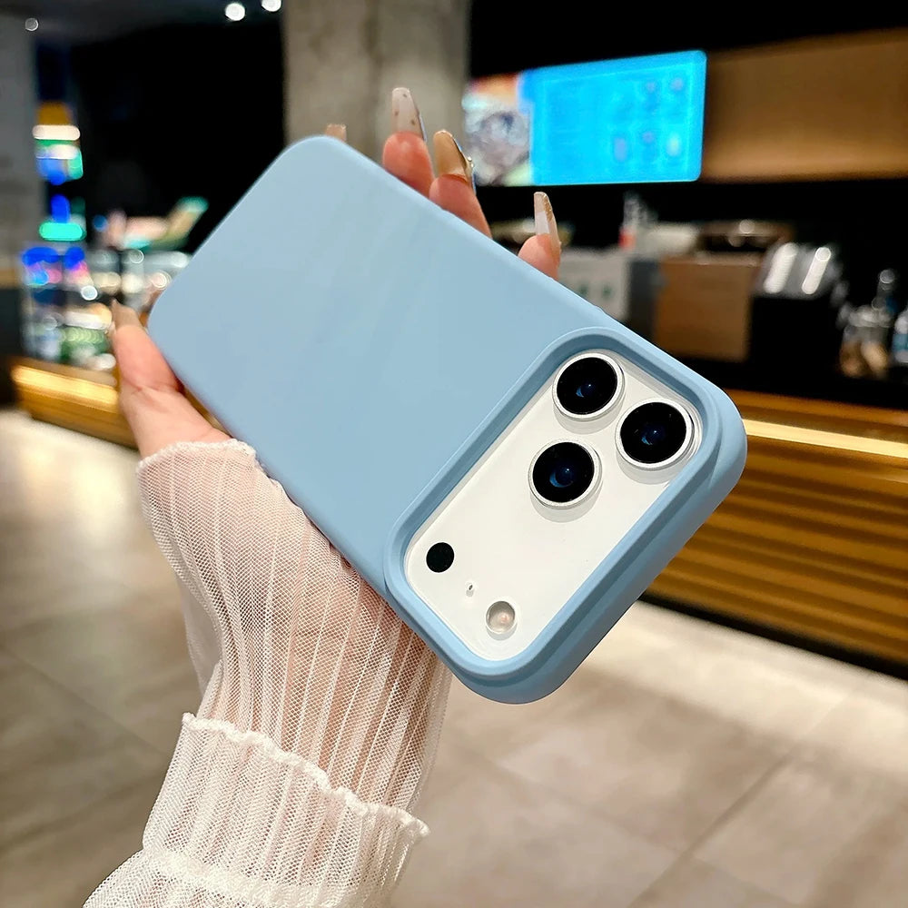 Liquid Silicone iPhone 17 Case – Candy Color Matte, iPhone 17 / Pro / Max / Air
