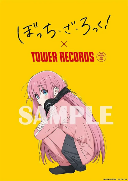Bocchi the Rock Anime Poster Canvas Print – Kawaii Music Wall Art