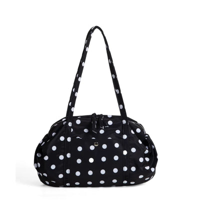Sweet Cute Polka Dot Handbag Women Large Capacity Nylon Lightweight