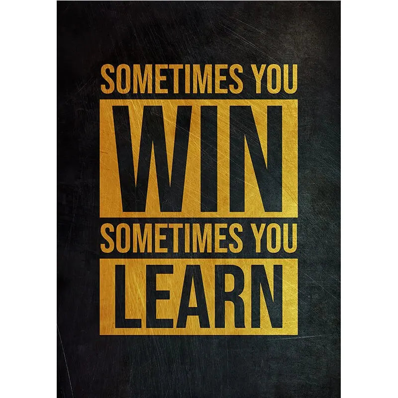 Stock Trading Motivational Wall Art Poster – Buy Fear Sell Greed