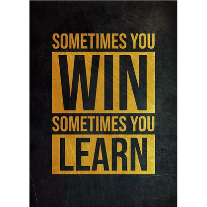 Stock Trading Motivational Wall Art Poster – Buy Fear Sell Greed