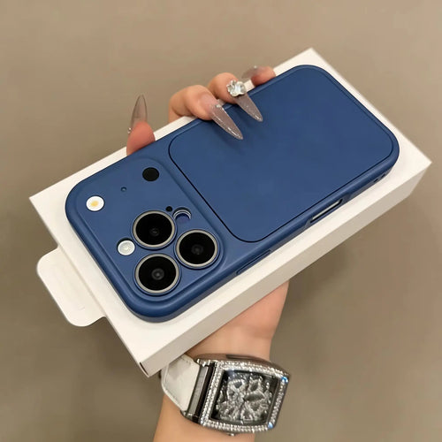 Matte iPhone Case with Lens Protection & Card Slot