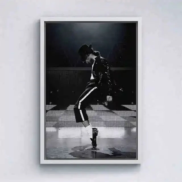 Michael Jackson Wall Art Canvas Print – Music Legend Poster for Home Decor