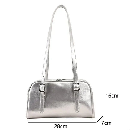 Green Commuter Luxury Designer Handbags Pure Color Causal Bag