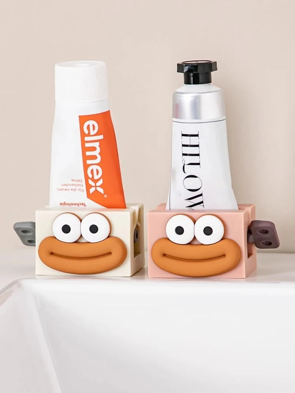 Cute Toothpaste Squeezer Bathroom Holder