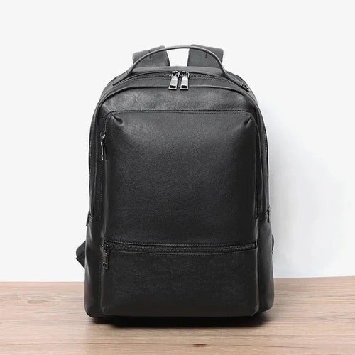Genuine Leather Backpack for Men – Large Luxury
