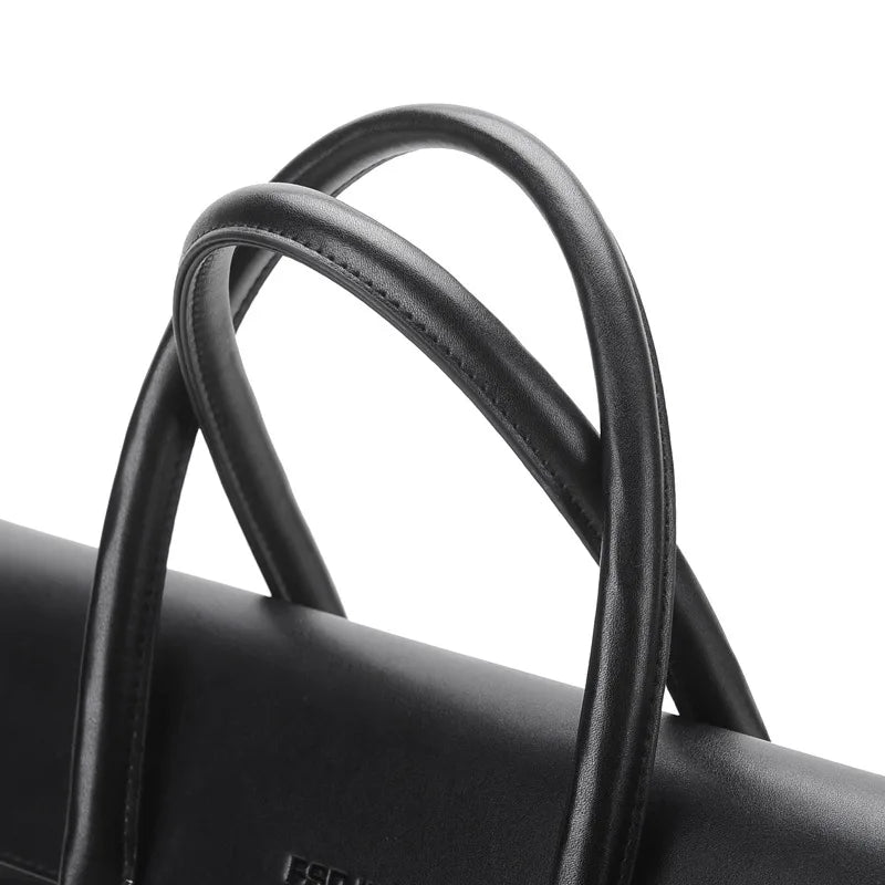 Men's Leather Briefcase Alligator Texture Business Bag
