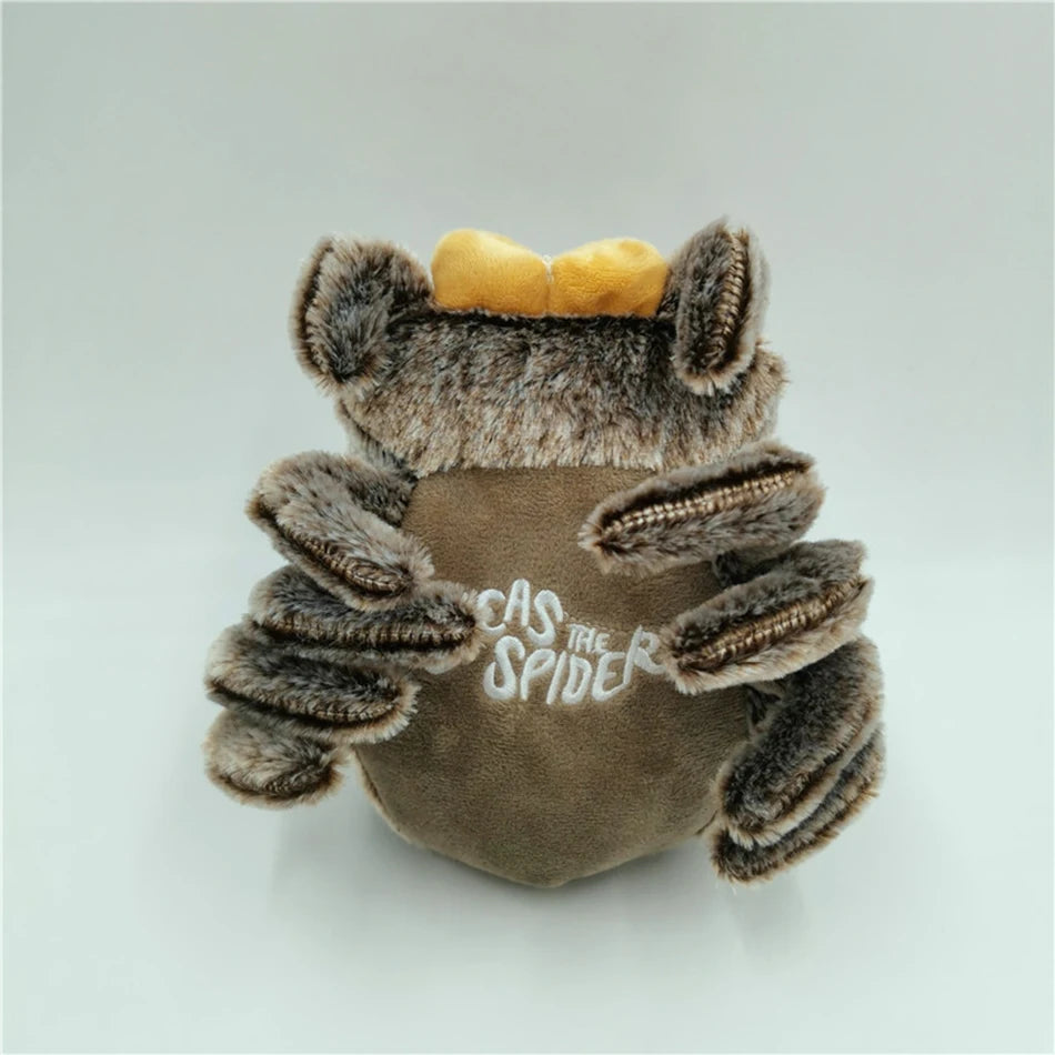 Black Spider Plush Toy Soft Stuffed Pillow