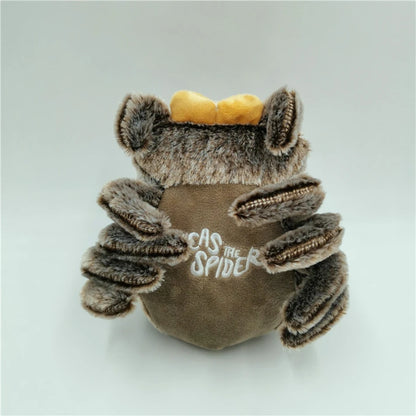 Black Spider Plush Toy Soft Stuffed Pillow