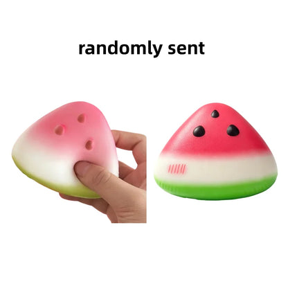 Watermelon Squishy Fidget Toy Stress Relief