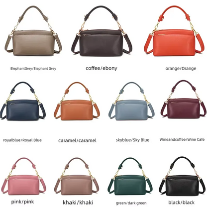 Women Cowhide Genuine Leather Shoulder Bag