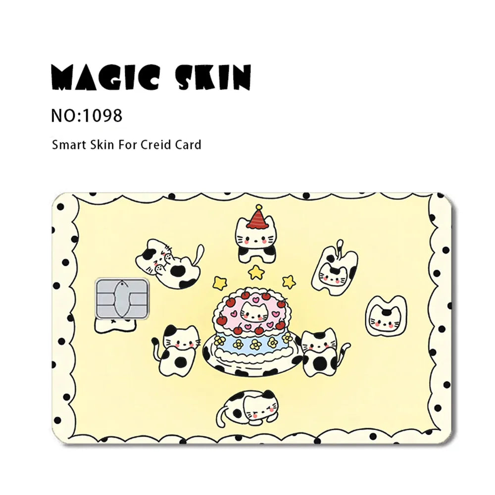 Sanrio Cartoon Bank Card Skin Stickers